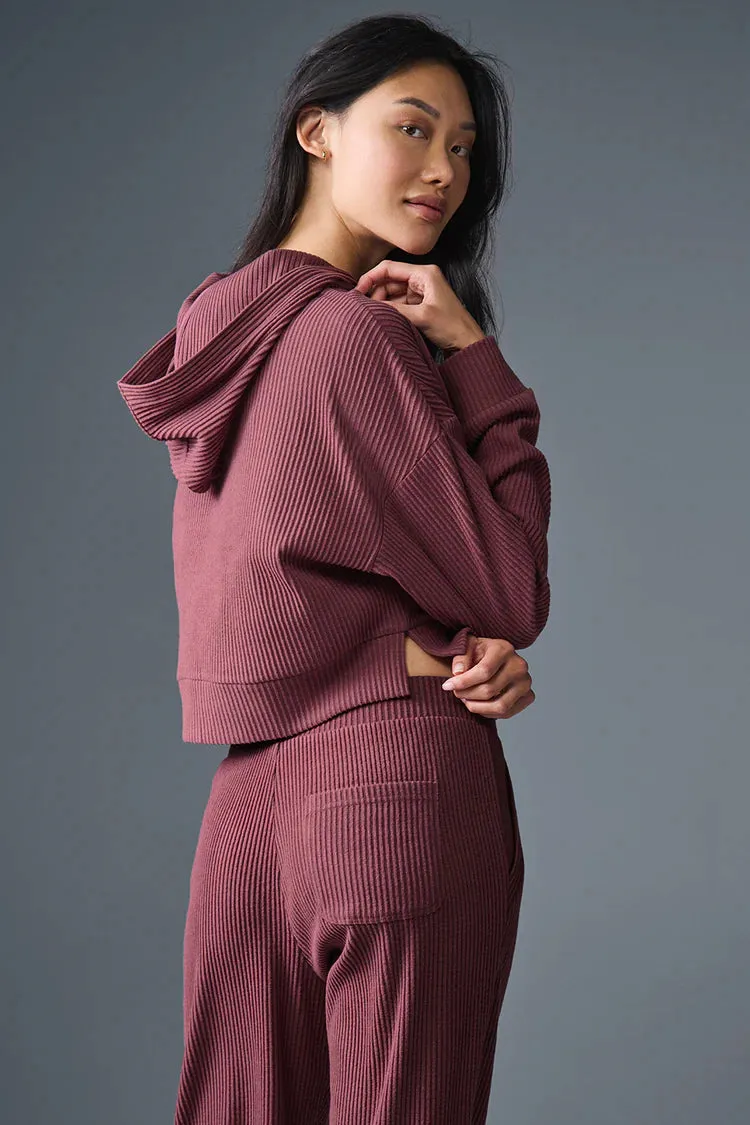 Muse Hoodie - Burgundy Truffle