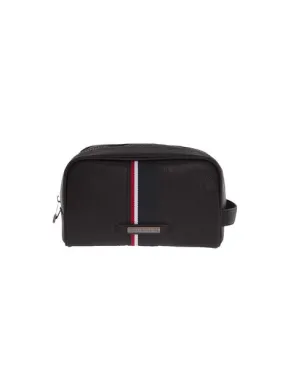 neceser tommy hilfiger black nylon toilet