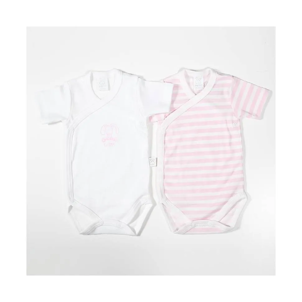 Pack 2 bodies DOUDOU rosa