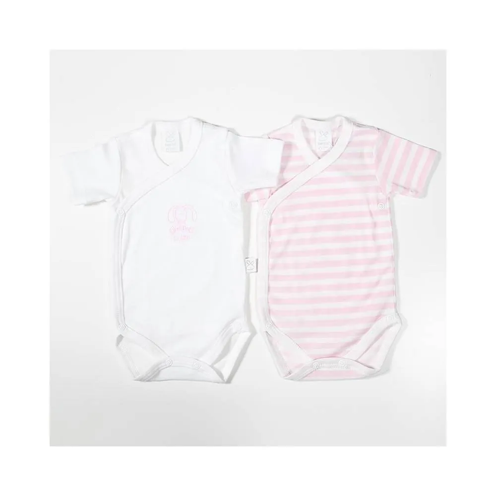 Pack 2 bodies DOUDOU rosa