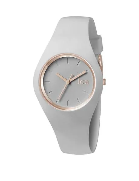 reloj ice watch glam gris y cobre