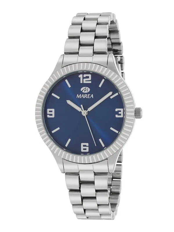 Reloj Marea Trendy Acero Azul