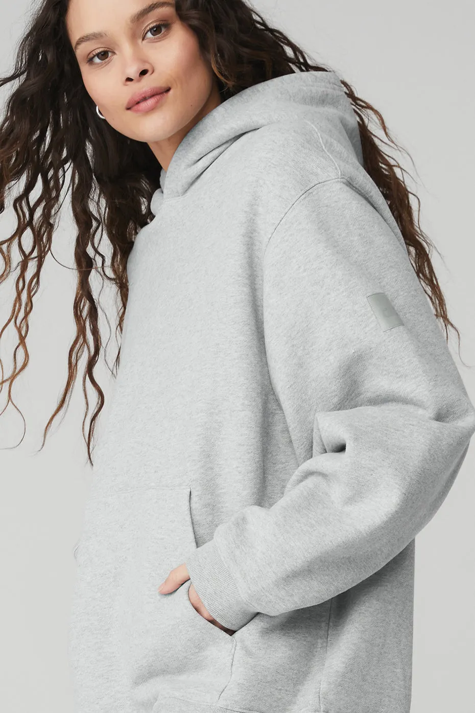 Renown Heavy Weight Hoodie - Athletic Heather Grey