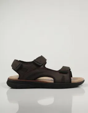  sandals GEOX U25ela en Brown 79545