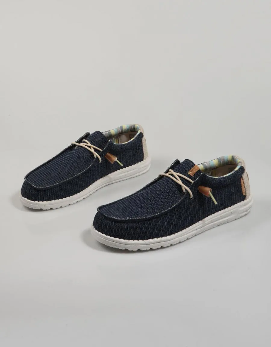  sapatos sport DUDE Wally en Azul marinho 82113