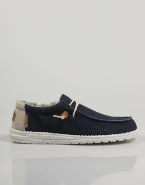  sapatos sport DUDE Wally en Azul marinho 82113