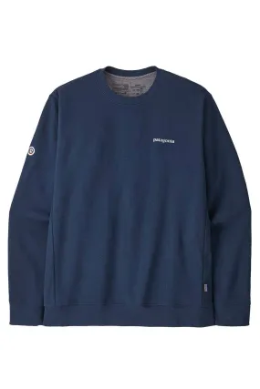 Sudadera Patagonia Hombre Fitz Roy Icon Uprisal Crew 39667 Lagom Blue