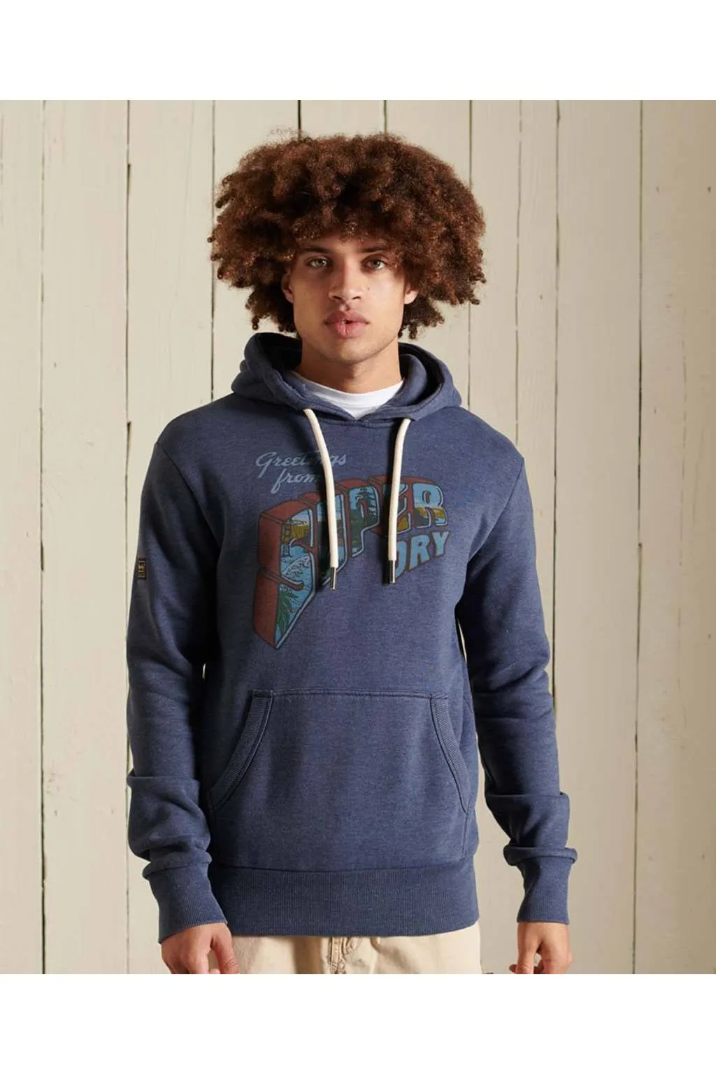 Sudadera Superdry M2011420A 98T eclipse navy