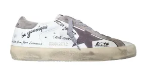 Zapatillas deportivas de hombre GOLDEN GOOSE vintage super star 11940 blanco-mar